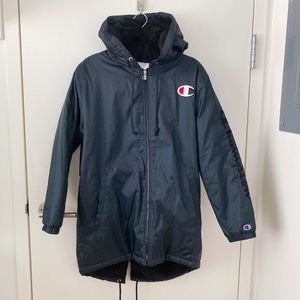 CHAMPION | Sherpa-Lined Stadium Coat
